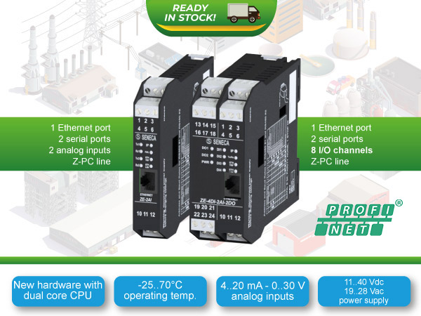 ZE-2AI-P - ZE-4DI-2AI-2DO-P | newsletter